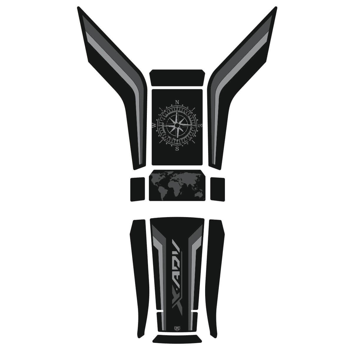 Honda X-ADV 750 Tankpad Full Set (2024+) Tankpad