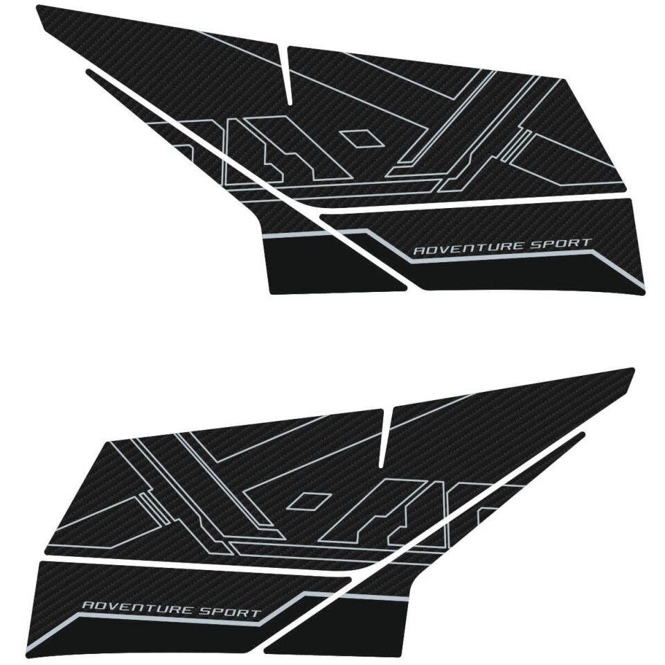 Honda X-ADV 750 Tankpad + Granaj Full Set - Gri (2024+) 3 - Orta Granaj