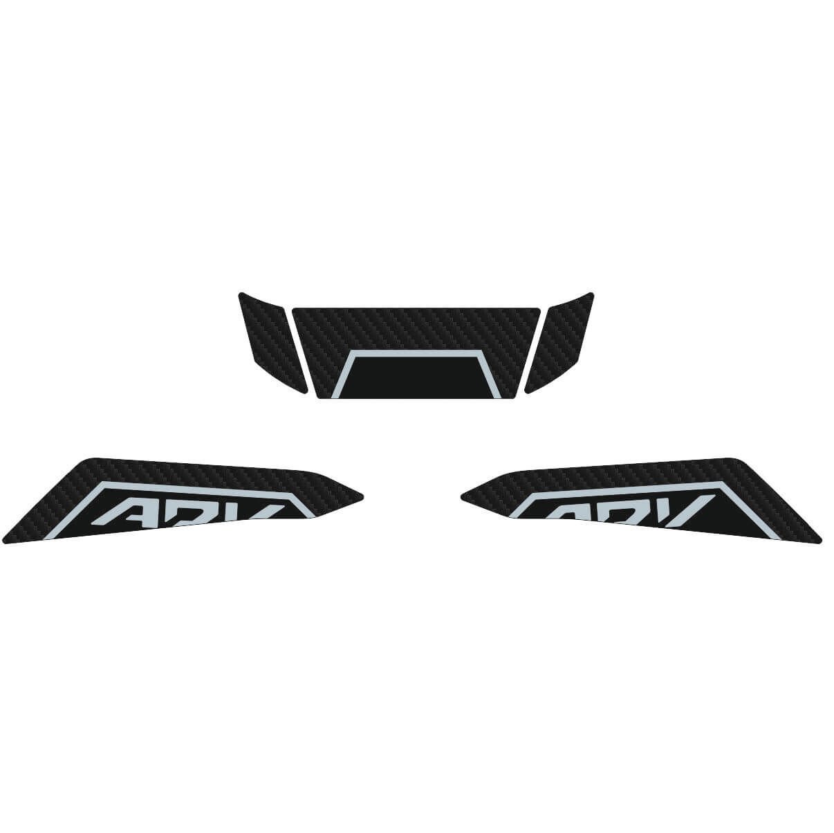 Honda X-ADV 750 Tankpad + Granaj Full Set - Gri (2024+) 7 - Ön Gaga