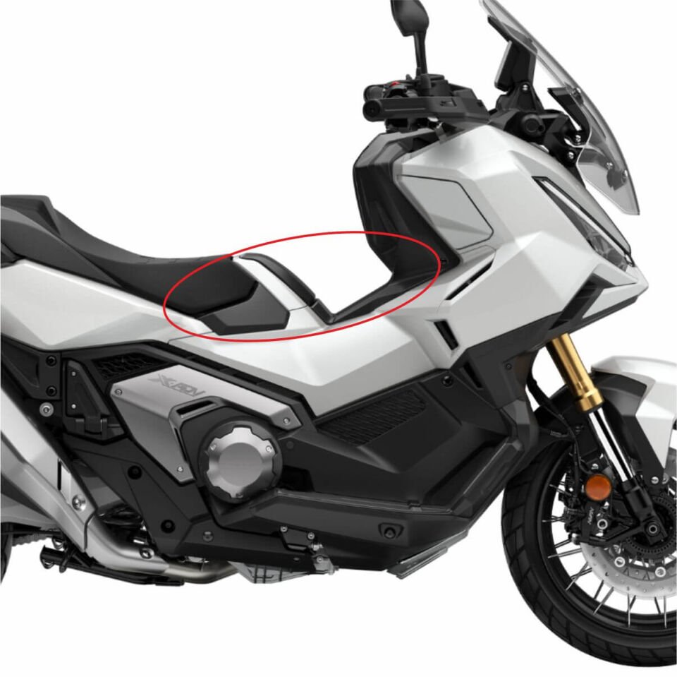 Honda X-ADV 750 Tankpad + Granaj Full Set - Gri (2024+) 1 - Tankpad+Yan