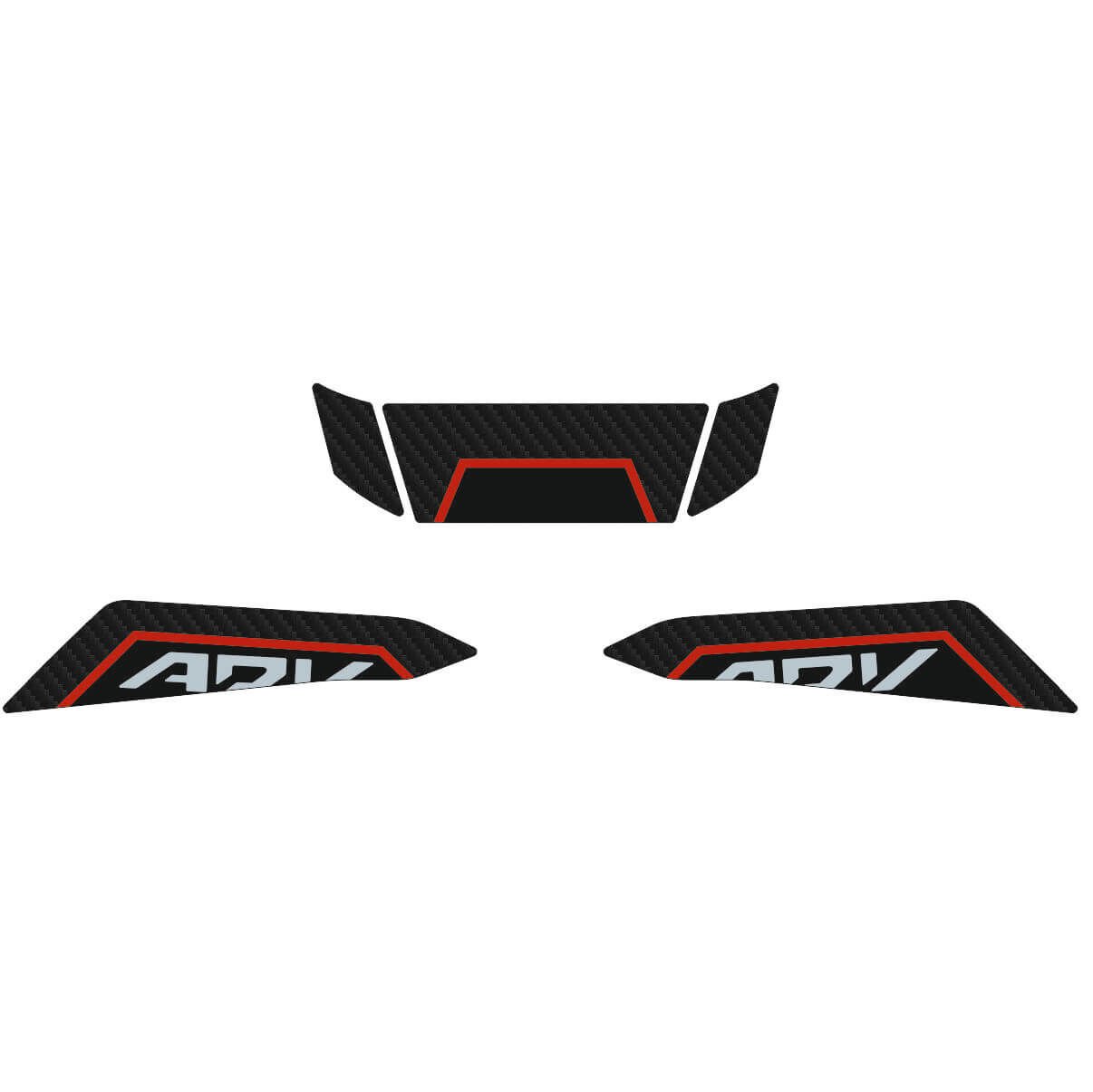 Honda X-ADV 750 Tankpad + Granaj Full Set - Kırmızı (2024+) 7 - Ön Gaga