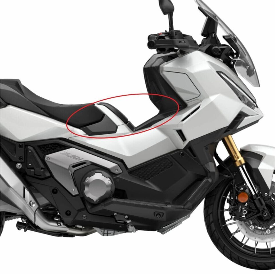 Honda X-ADV 750 Tankpad + Granaj Full Set - Beyaz (2024+) 1 - Tankpad+Yan