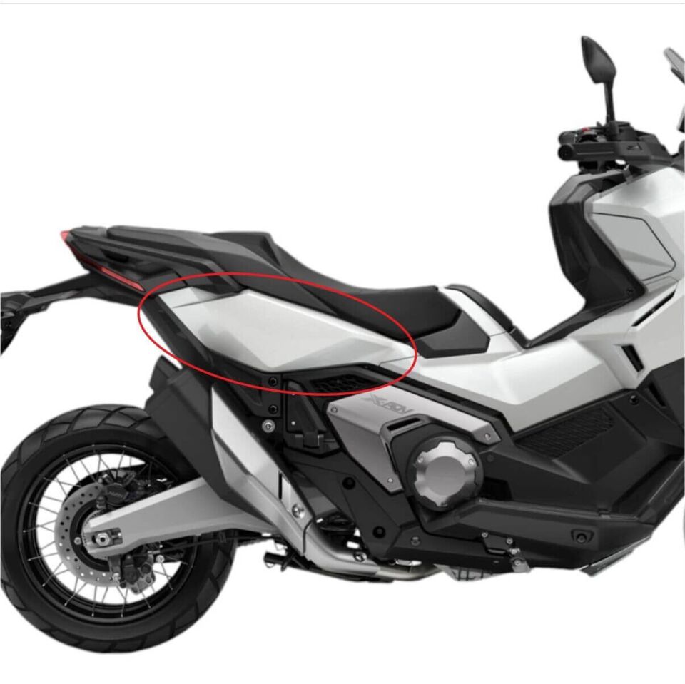 Honda X-ADV 750 Tankpad + Granaj Full Set - Beyaz (2024+) 4 - Arka Granaj