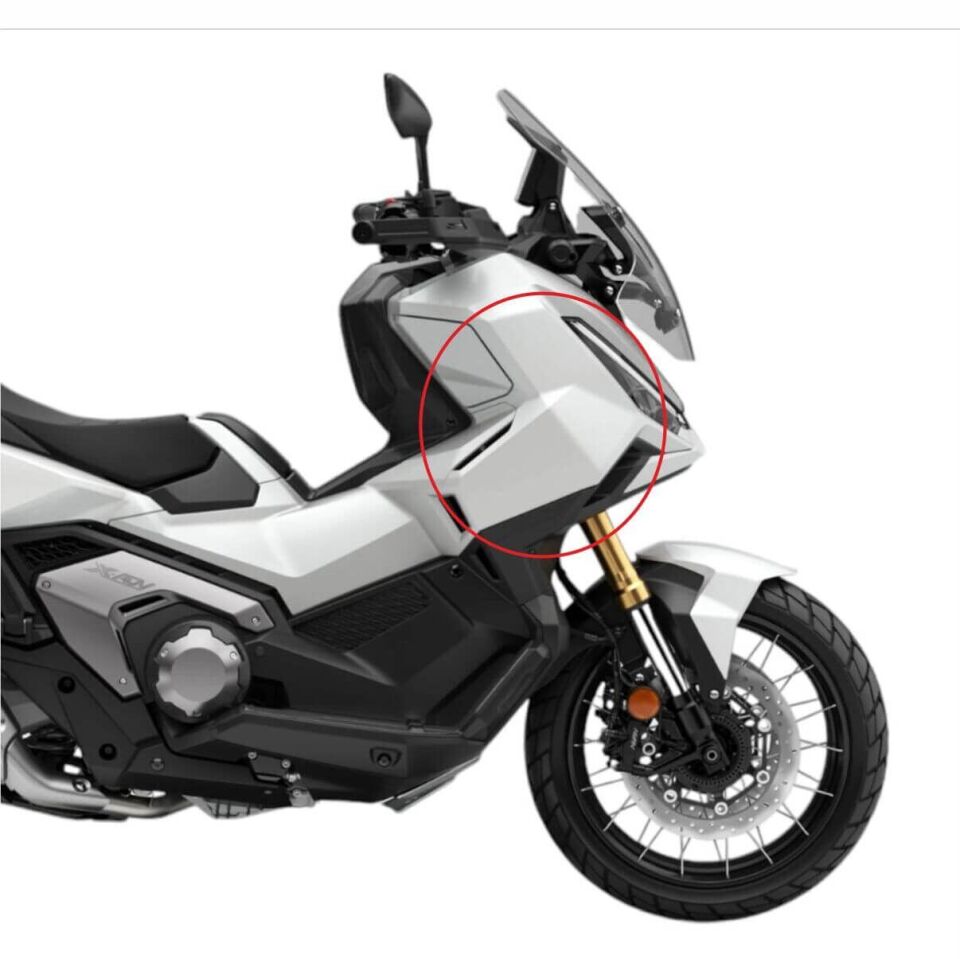 Honda X-ADV 750 Tankpad + Granaj Full Set - Beyaz (2024+) 6 - Ön Granaj