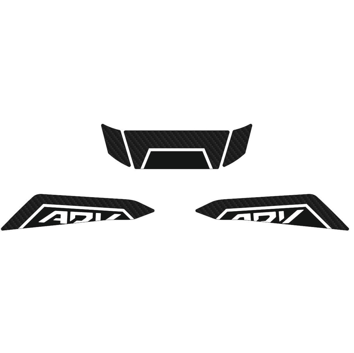Honda X-ADV 750 Tankpad + Granaj Full Set - Beyaz (2024+) 7 - Ön Gaga