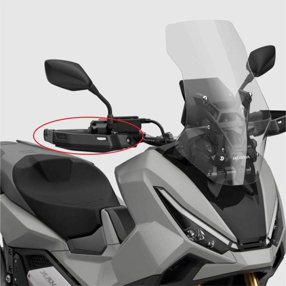 Honda X-ADV 750 Tankpad + Granaj Full Set - Beyaz (2024+) 10 - Elcik Pad