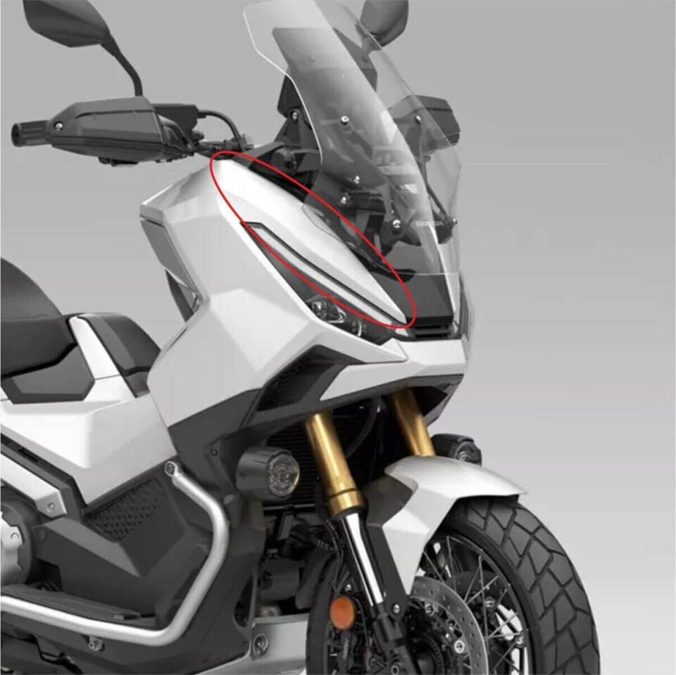 Honda X-ADV 750 Tankpad + Granaj Full Set - Beyaz (2024+) 11 - Kafa Pad