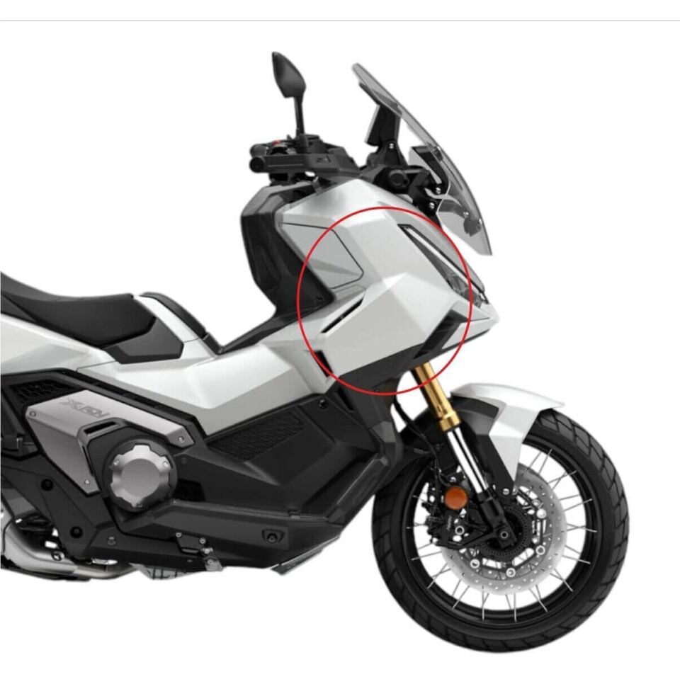 Honda X-ADV 750 Tankpad + Granaj Full Set - Neon Sarı (2024+) 6 - Ön Granaj