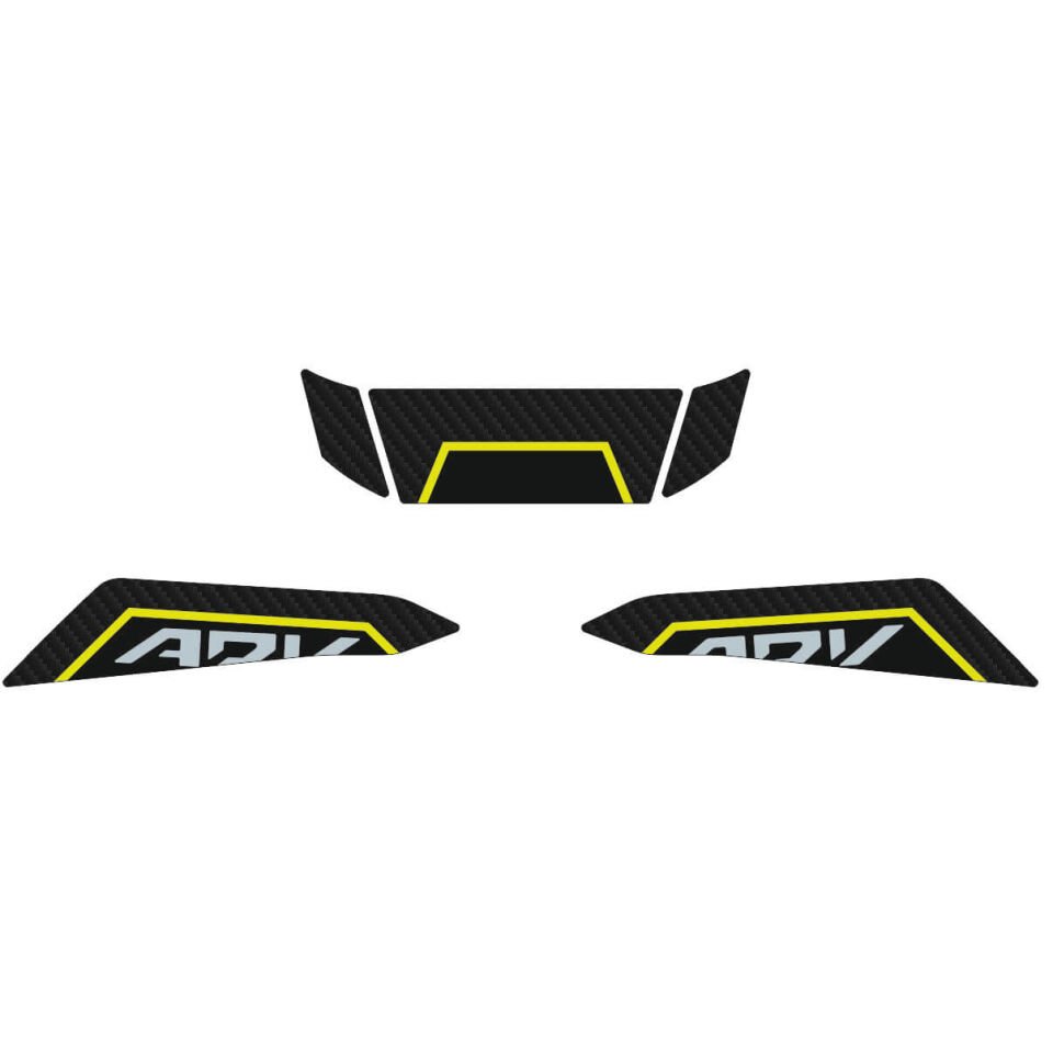 Honda X-ADV 750 Tankpad + Granaj Full Set - Neon Sarı (2024+) 7 - Ön Gaga
