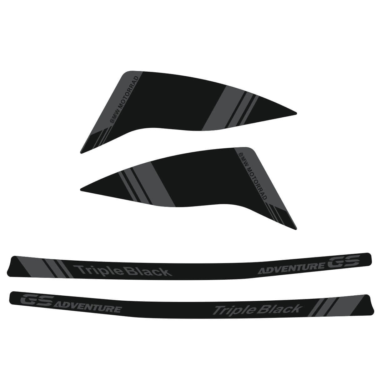 R1250GS ADV Triple Black Elcik Sticker