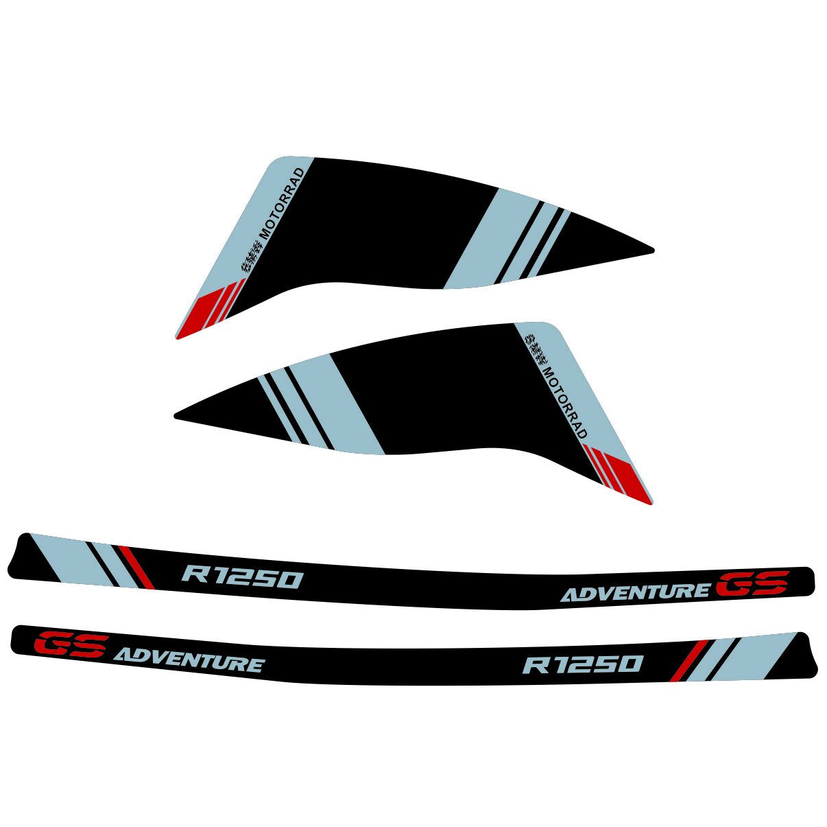 R1250GS ADV Nardo Grey Elcik Sticker