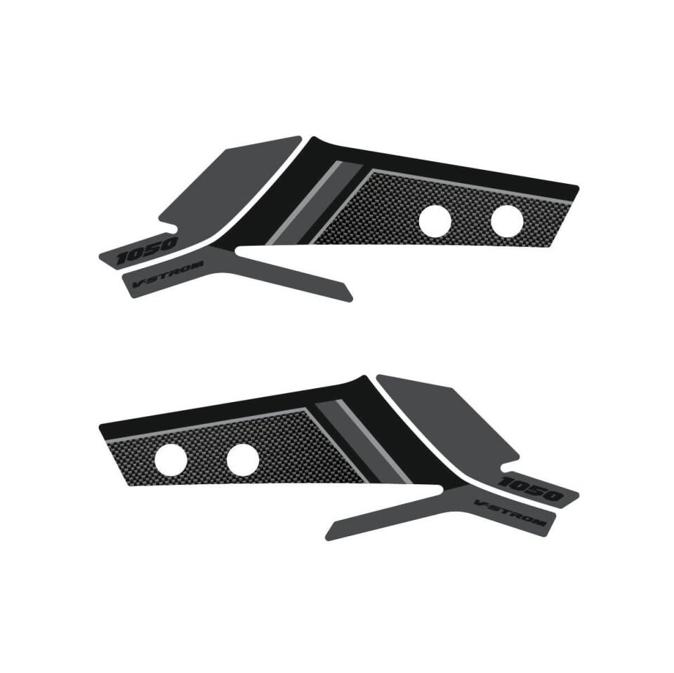 V-Strom 1050 DE Full Tankpad Set (Siyah&Gri) Elcik Pad