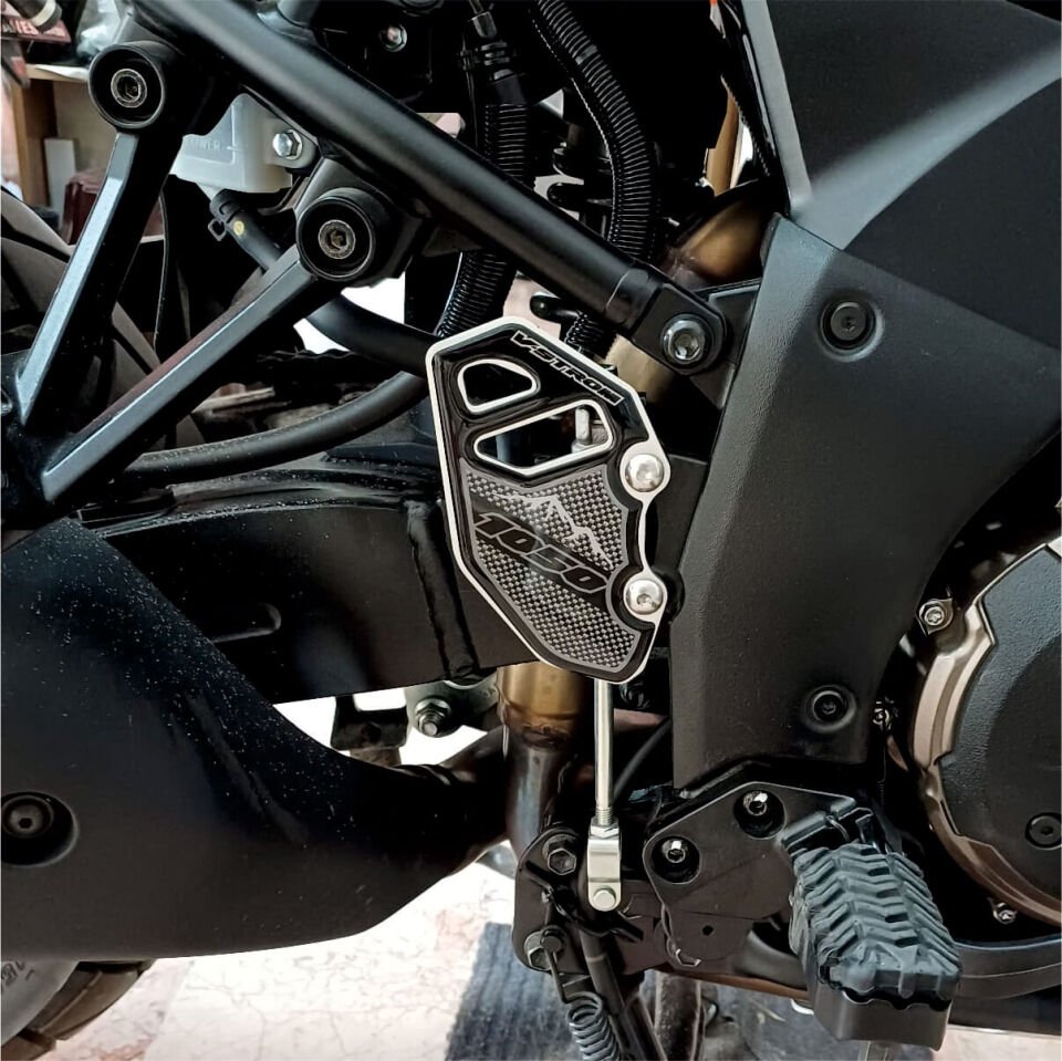 V-Strom 1050 DE Full Tankpad Set (Siyah&Gri) Ayak Pad
