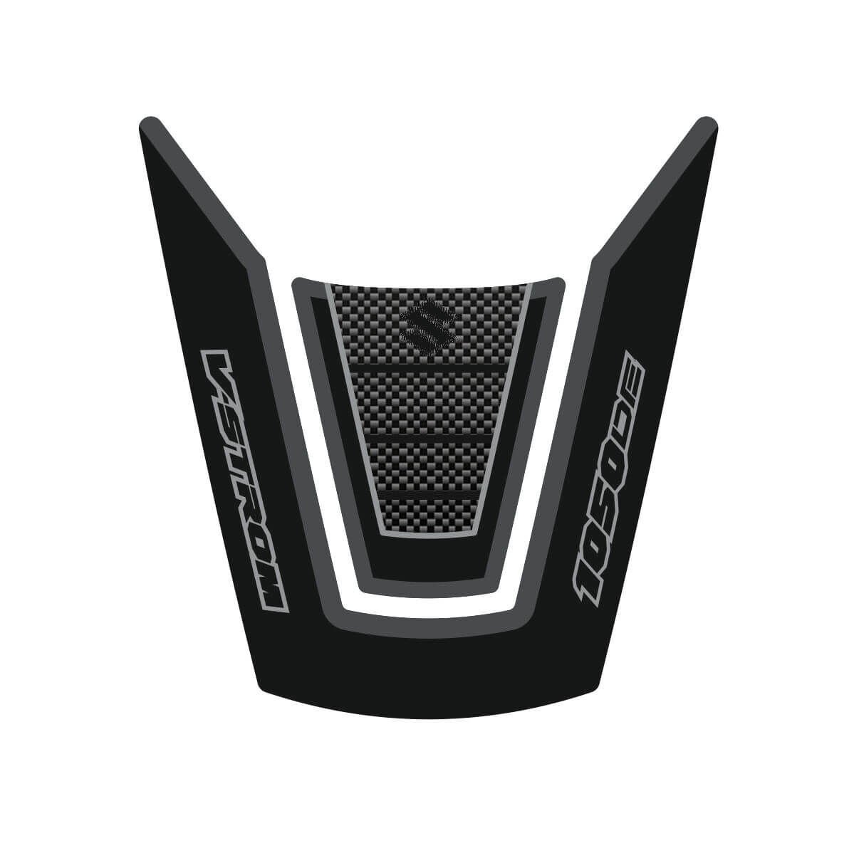 V-Strom 1050 DE Full Tankpad Set (Siyah&Gri) Gaga