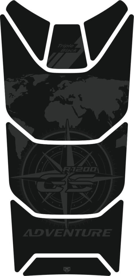 R1200GS ADV Tankpad (Triple Black)