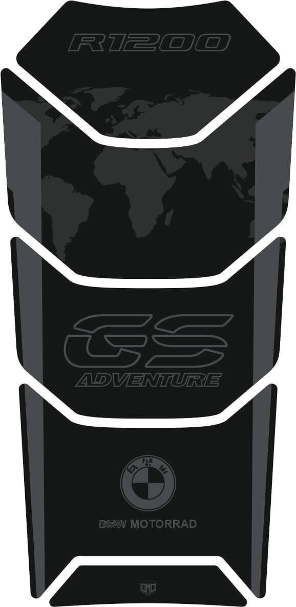 R1200GS ADV Tankpad (Triple Black) 1