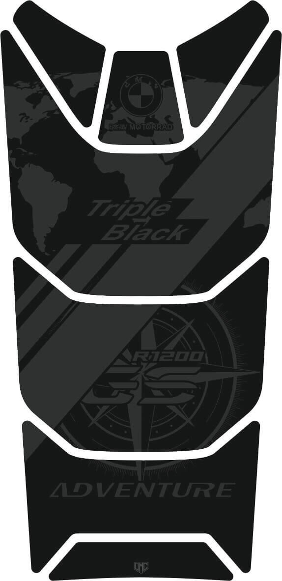 R1200GS ADV Tankpad (Triple Black) 2