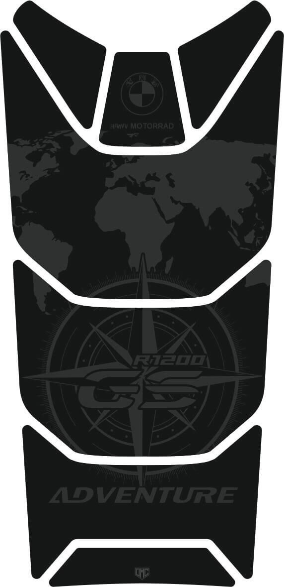 R1200GS ADV Tankpad (Triple Black) 3