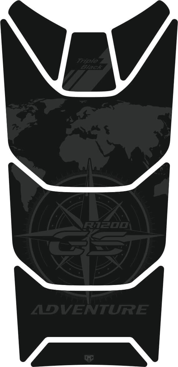 R1200GS ADV Tankpad (Triple Black) 4