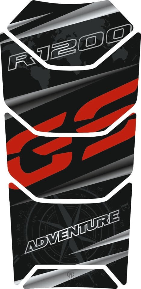 R1200GS ADV Tankpad (Triple Black) 6