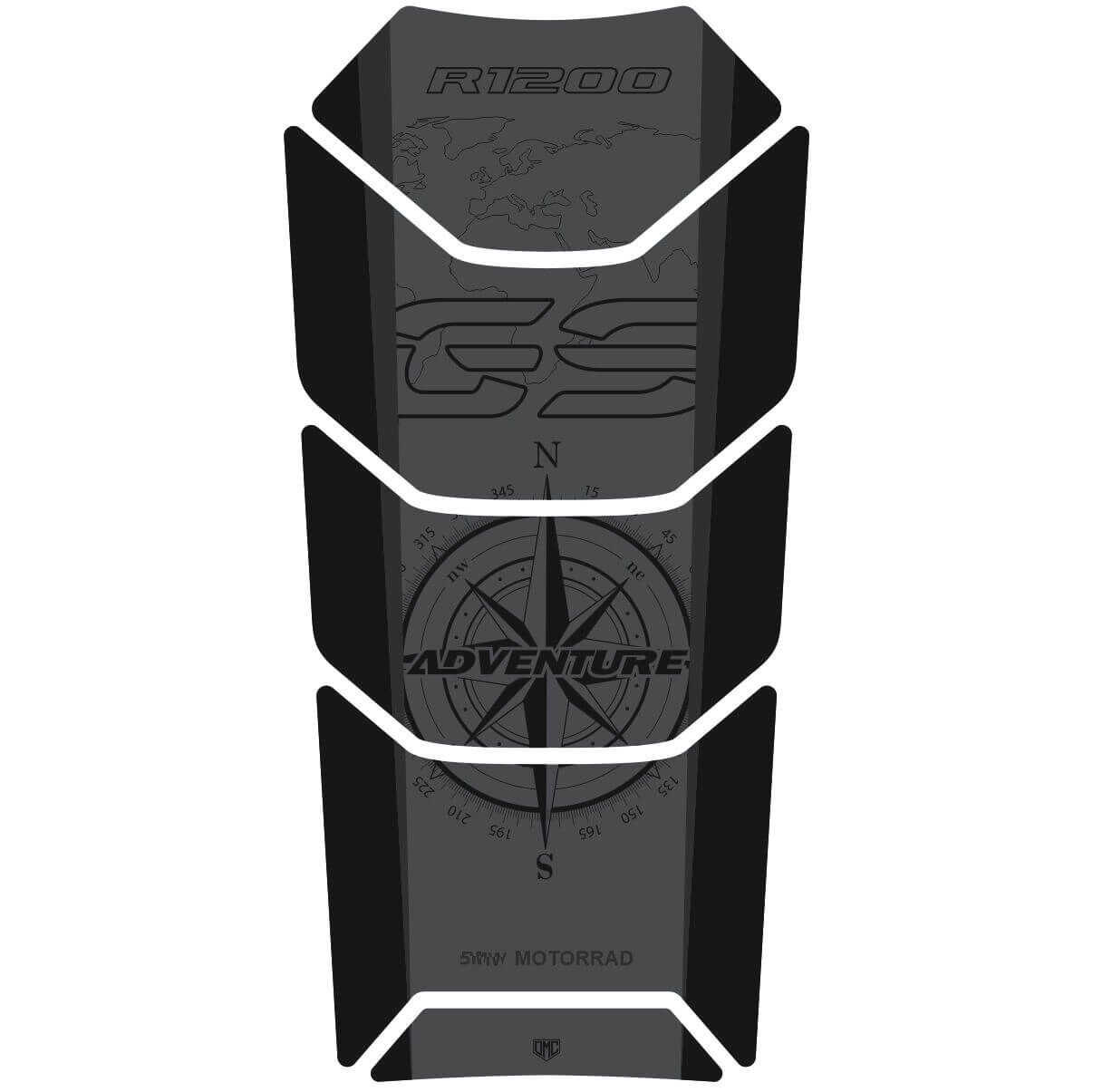 R1200GS ADV Tankpad (Triple Black) 9