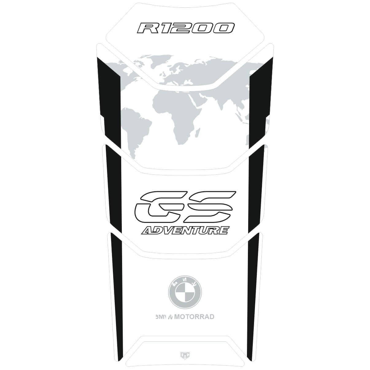 R1200GS ADV Tankpad (Beyaz) 1