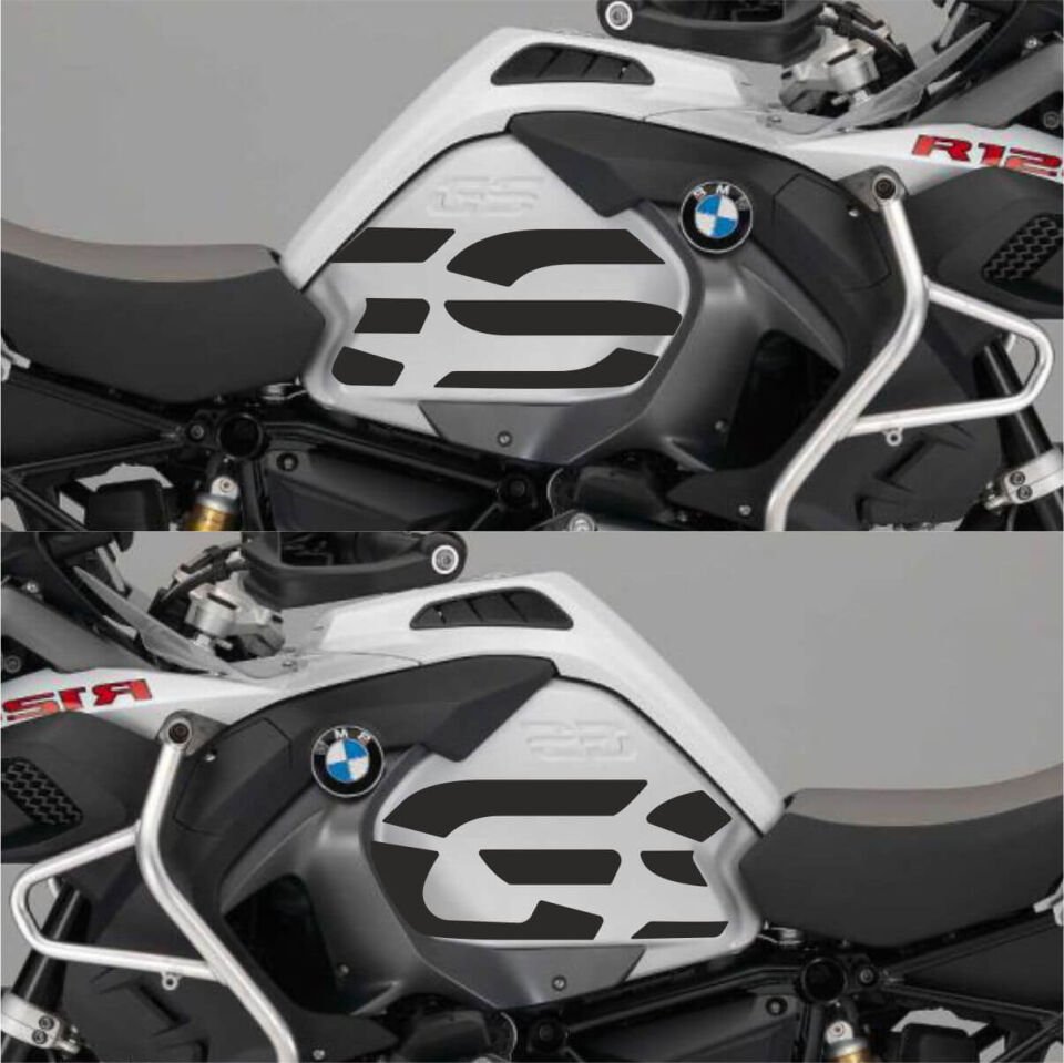 R1200GS ADV Beyaz - Depo Sticker Model 2 Mat Siyah
