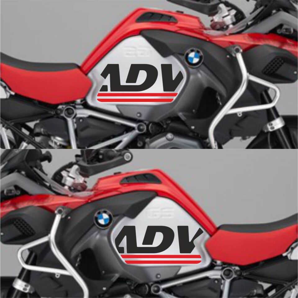 R1200GS ADV Kırmızı - Depo Sticker Model 3 Kırmızı