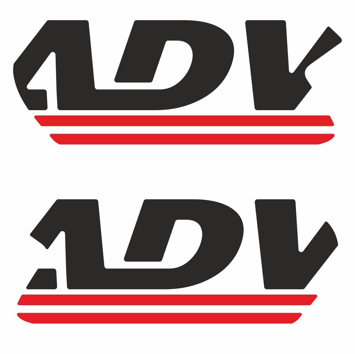 R1200GS ADV Mavi - Depo Sticker Model 3 Kırmızı