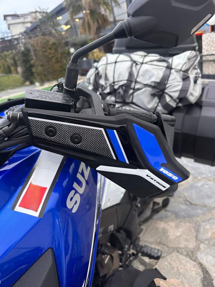 V-Strom 1050 DE Full Tankpad Set (Mavi&Beyaz)