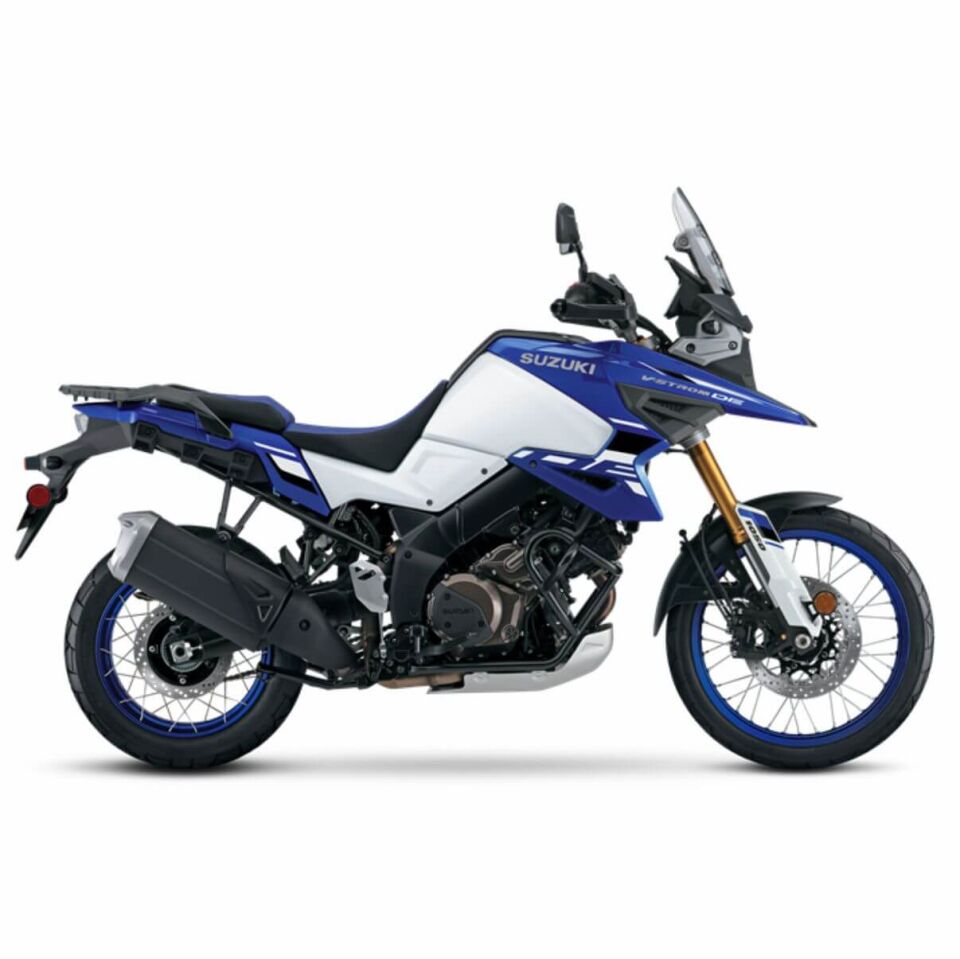 V-Strom 1050 DE Full Tankpad Set (Mavi&Beyaz)