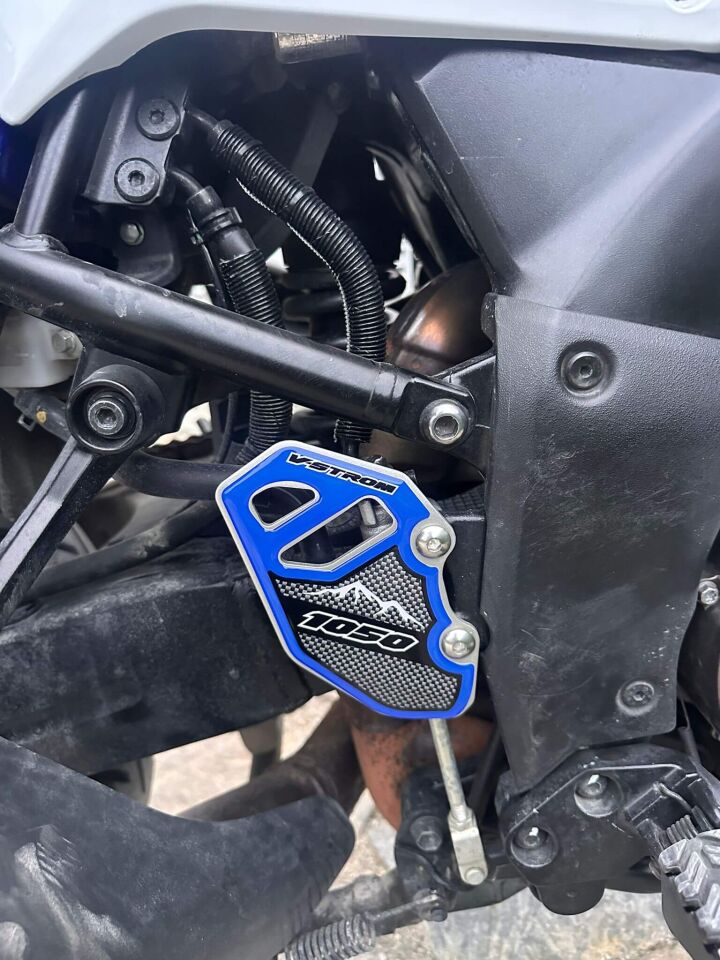 V-Strom 1050 DE Full Tankpad Set (Mavi&Beyaz)