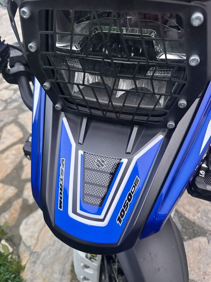 V-Strom 1050 DE Full Tankpad Set (Mavi&Beyaz) Gaga