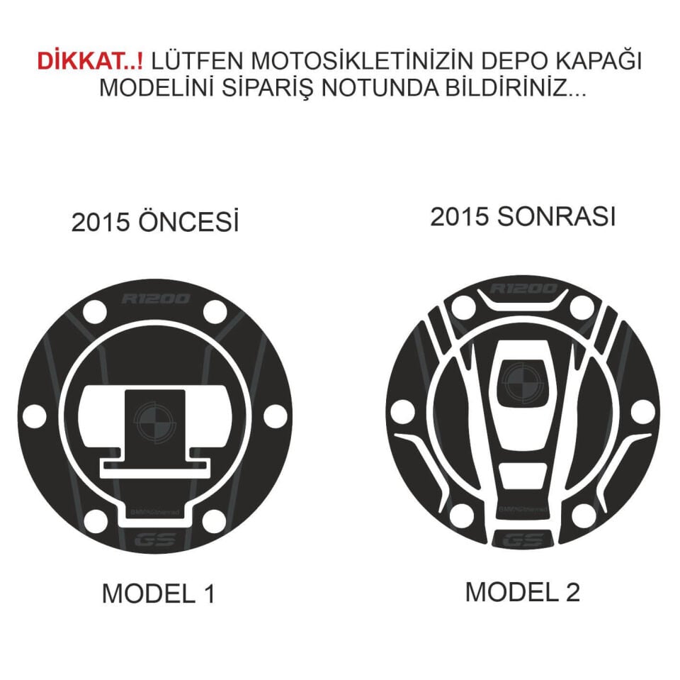 R1200GS Tankpad Set (2013-2016) 1