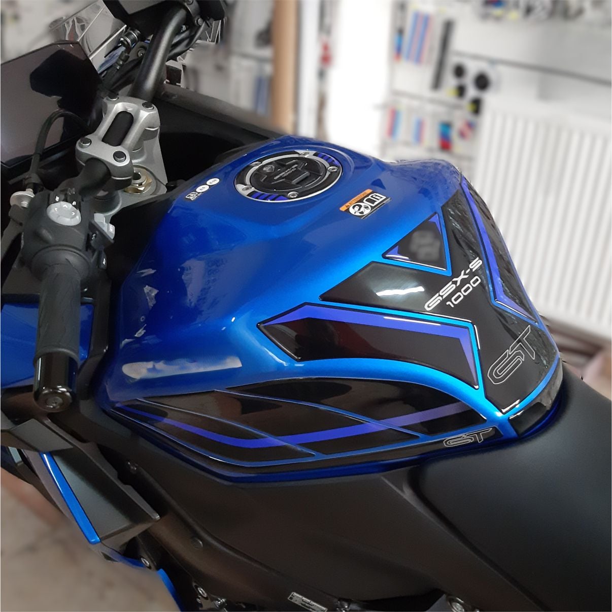 Motosiklete Özel Tankpad Setleri