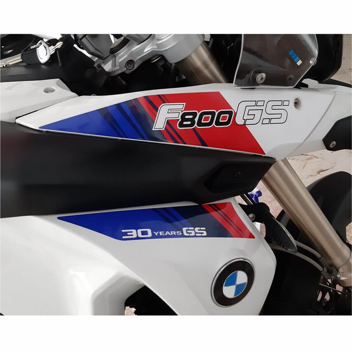 Motosiklete Özel Granaj Stickerları